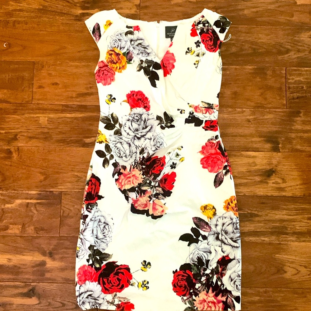 Adrianna Papell floral dress